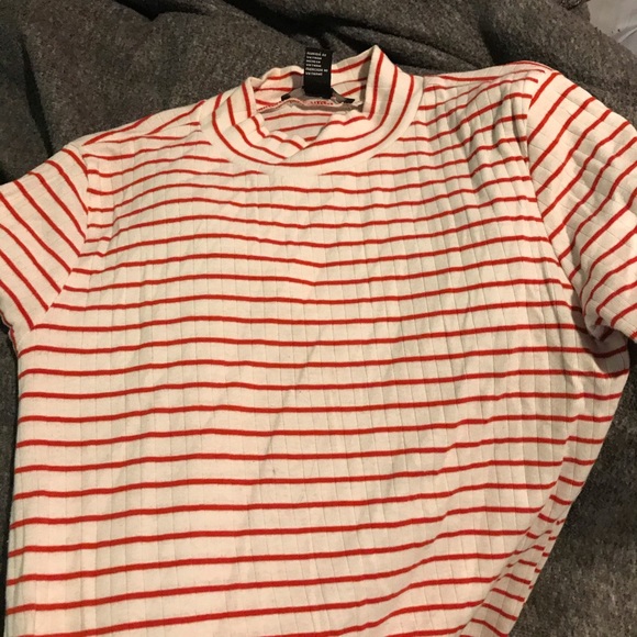 Forever 21 ribbed mockneck top - Picture 3 of 3